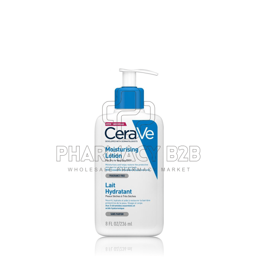 CERAVE Moisturising Lotion Ενυδατικό Γαλάκτωμα Προσώπου & Σώματος 236ml