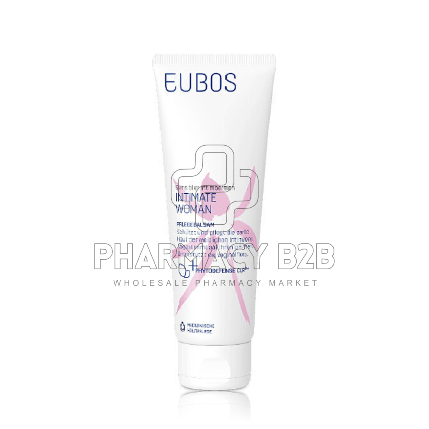 EUBOS Intimate Woman Skin Care Balm Γαλάκτωμα Περιποίησης Ευαίσθητης Περιοχής 125ml