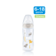 NUK First Choice Plus Μπιμπερό πολυπροπυλενίου (PP) 6-18m με θηλή σιλικόνης 300ml