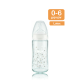 NUK First Choice Plus Μπιμπερό γυάλινο με θηλή λάτεξ 0-6m 240ml