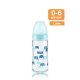 NUK First Choice Plus Μπιμπερό γυάλινο με θηλή λάτεξ 0-6m 240ml