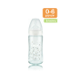 NUK First Choice Plus Μπιμπερό γυάλινο με θηλή σιλικόνης 0-6m 240ml