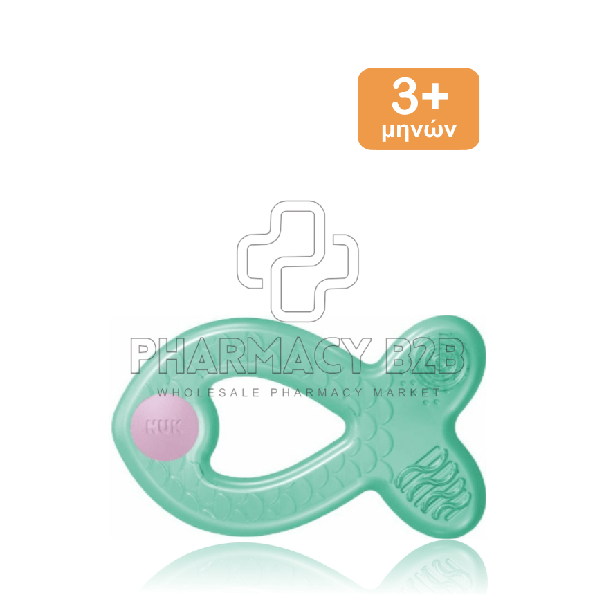 NUK Δακτύλιος οδοντοφυΐας Extra Cool Ψαράκι για 3+ μηνών