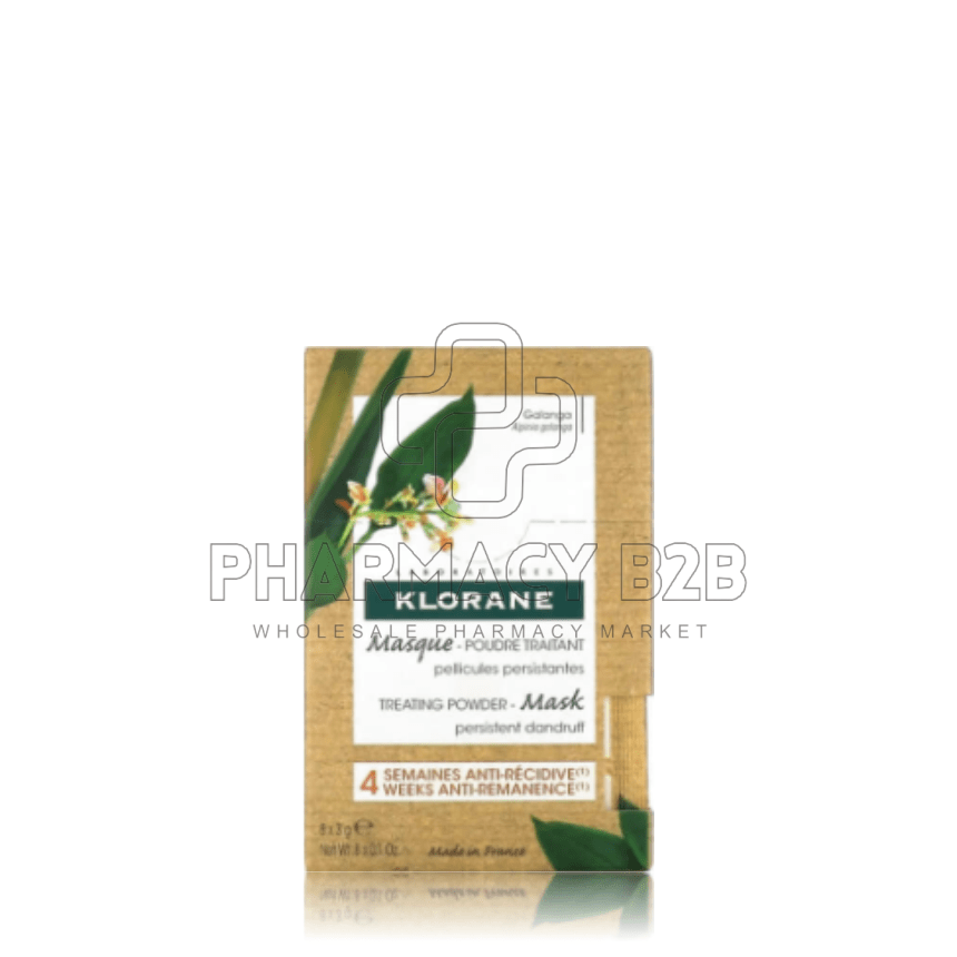 KLORANE Θεραπεία με Μάσκα Κατά της Πιτυρίδας σε μορφή Πούδρας με Galanga 8x3g