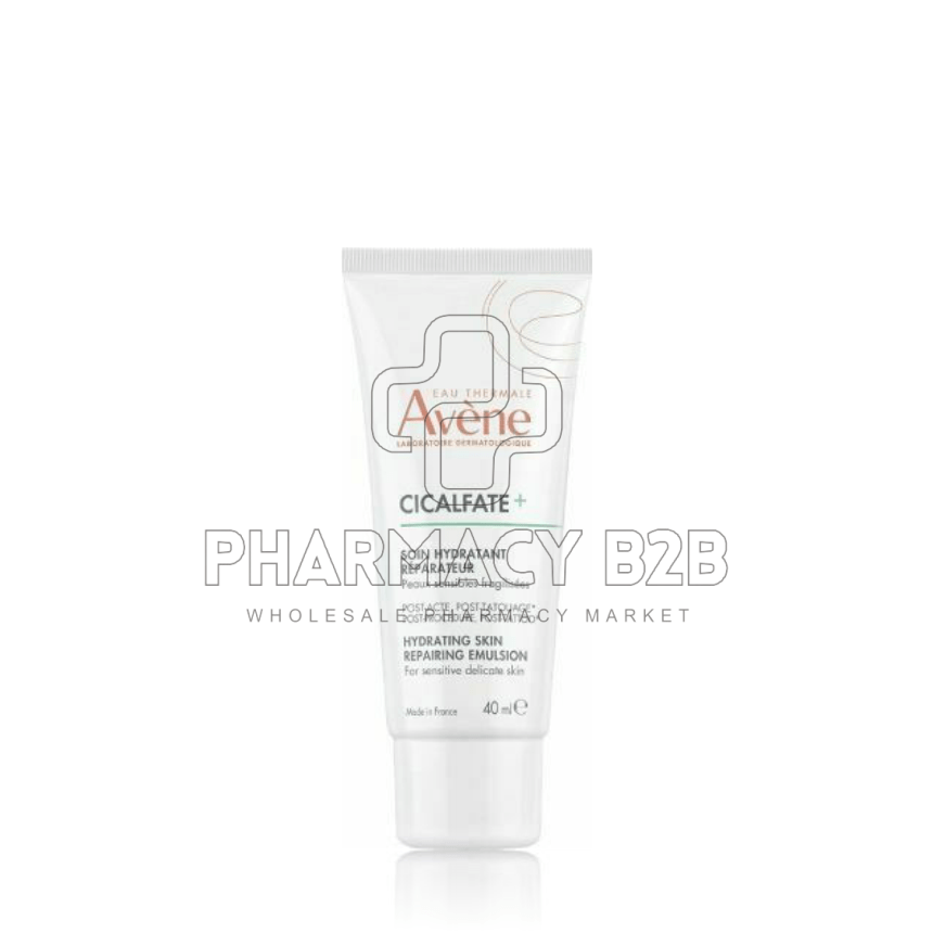 AVENE Cicalfate+ Hydrating Skin Repairing Emulsion Post Tattoo Επανορθωτική Ενυδατική Φροντίδα Μετά από Τατουάζ 40ml