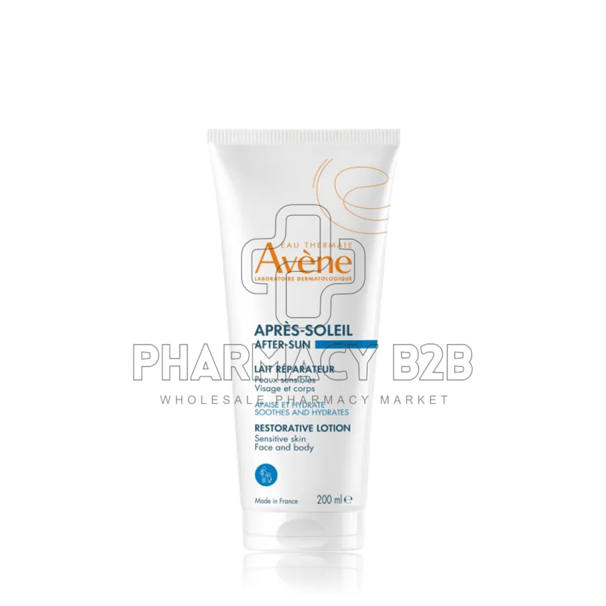 AVENE Apres-Soleil After Sun Restorative Lotion Λοσιόν Επανόρθωσης με Ιαματικό Νερό για Μετά τον Ήλιο 200ml