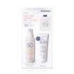 KORRES Yoghurt Face+Body Hydration Skin+Sun Care με Aντηλιακό Spray Σώματος-Προσώπου SPF50 150ml & Δώρο After Sun Gel Προσώπου-Σώματος 50ml